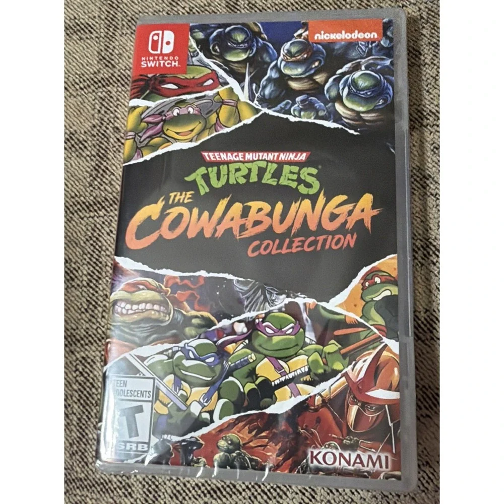 TMNT The Cowabunga Collection Nintendo Switch Sealed Brand New Konami